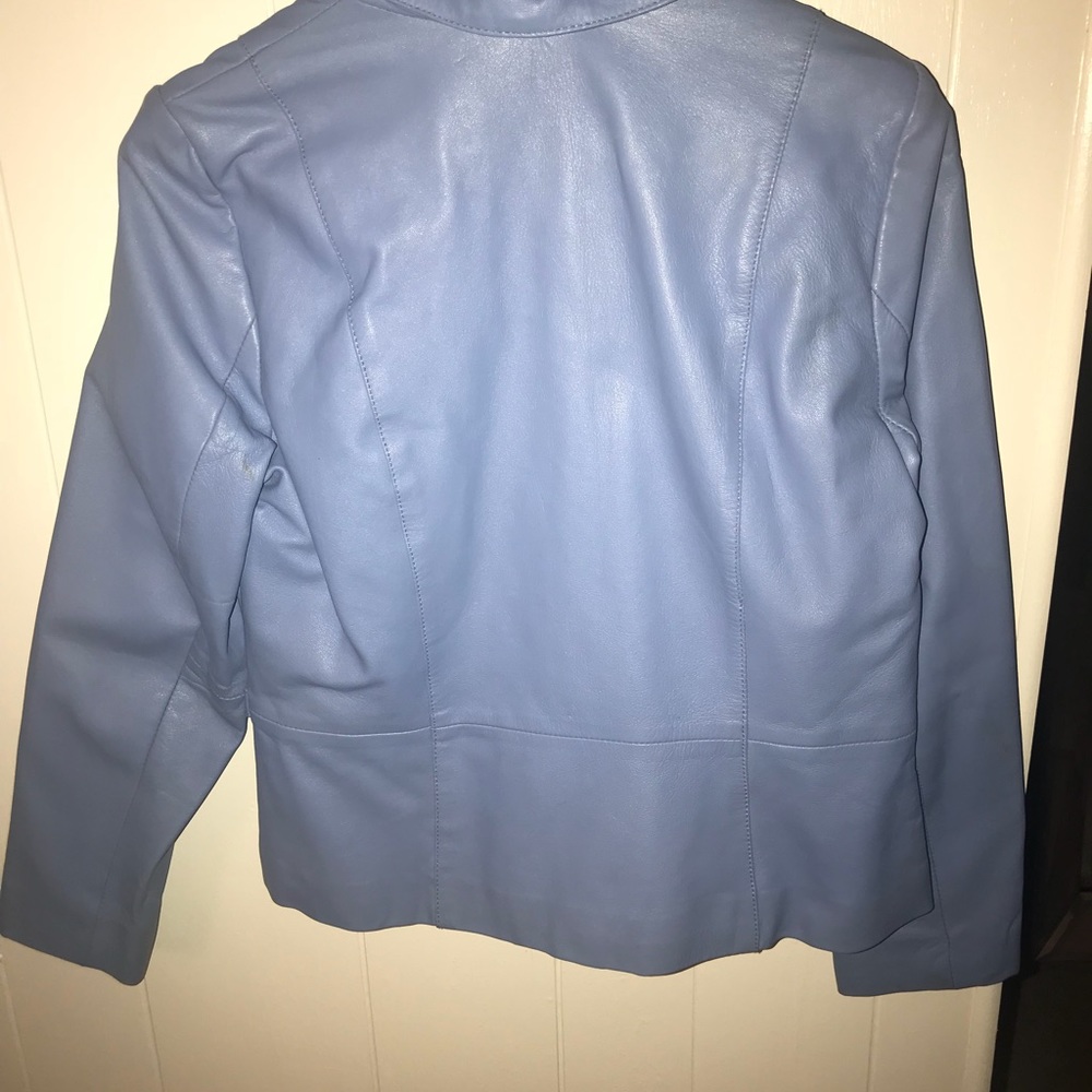 Style Co Petite Leather Jacket View 2